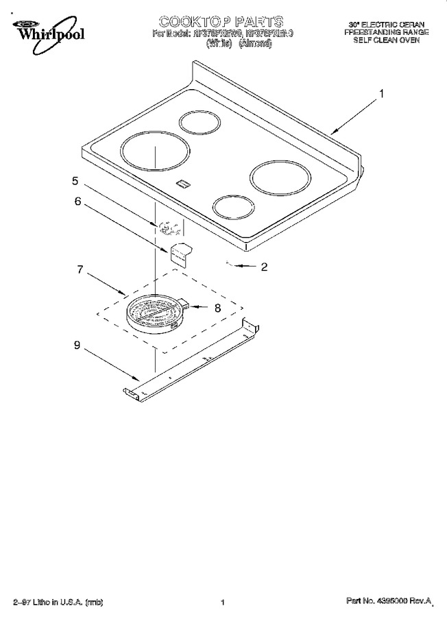 Diagram for RF376PXEN0