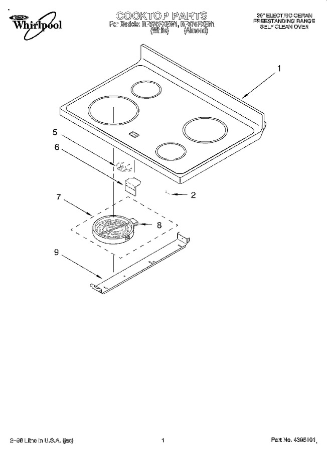 Diagram for RF376PXEW1