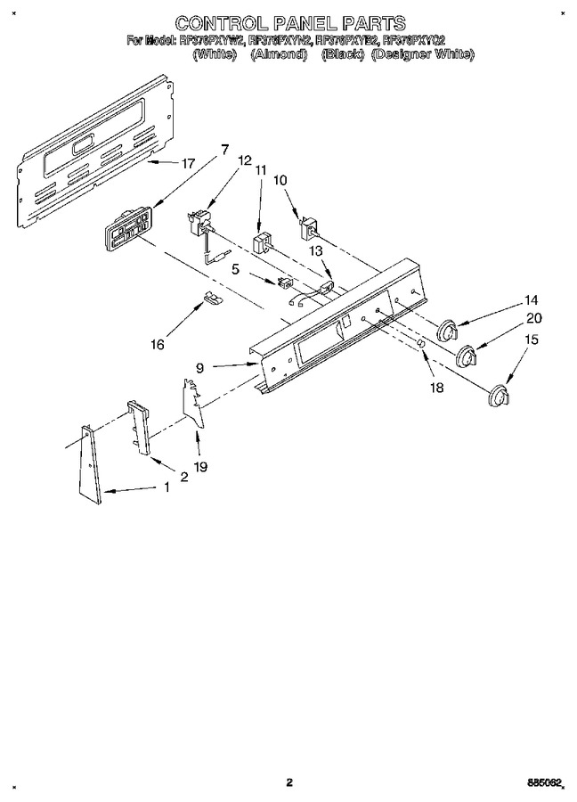Diagram for RF376PXYB2