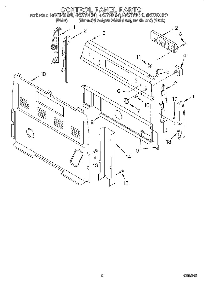 Diagram for RF377PXGB0