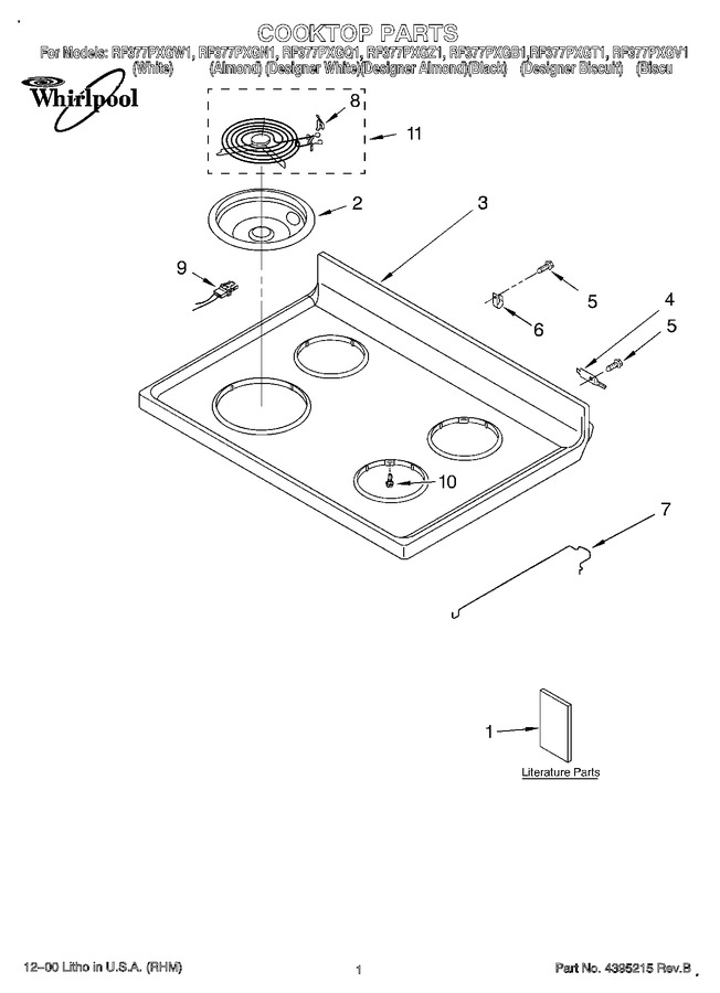 Diagram for RF377PXGW1