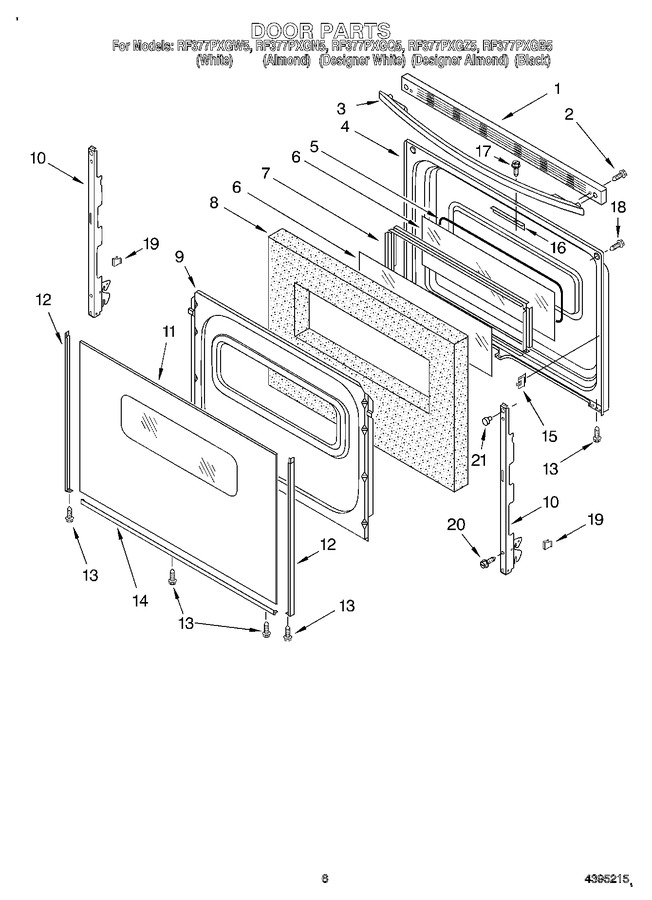 Diagram for RF377PXGZ5