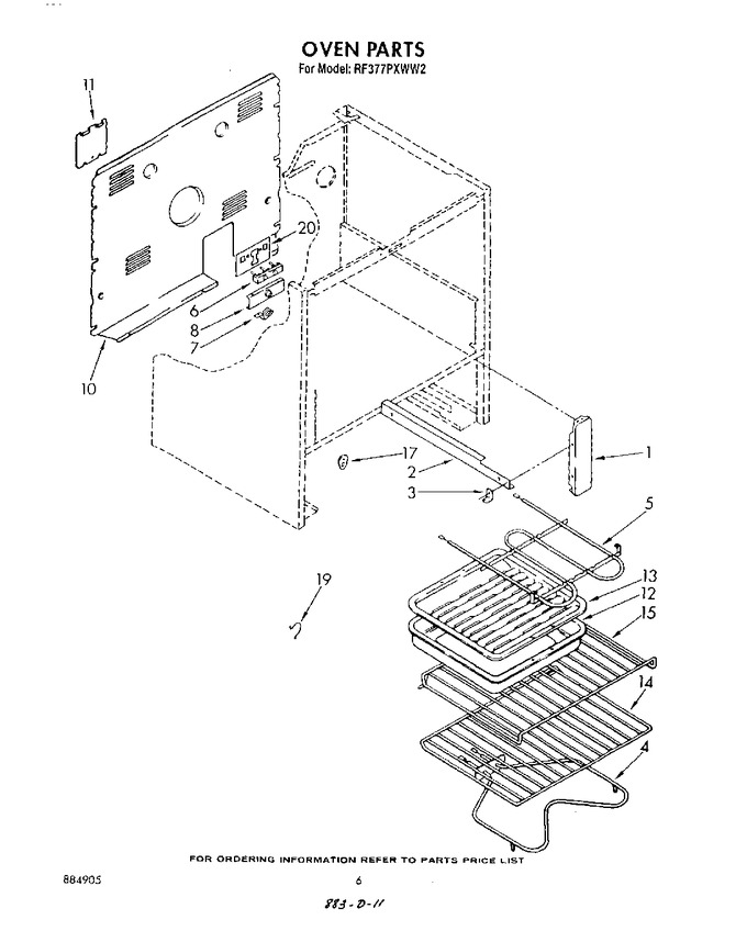 Diagram for RF377PXWW2