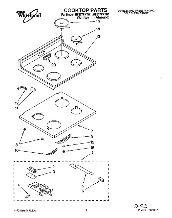 Diagram for RF377PXYN1
