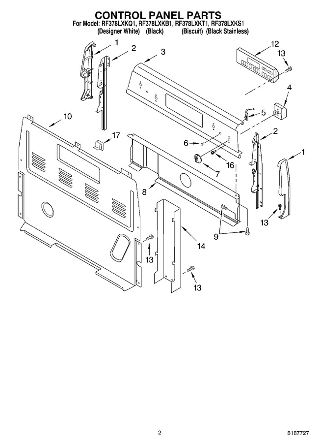 Diagram for RF378LXKS1