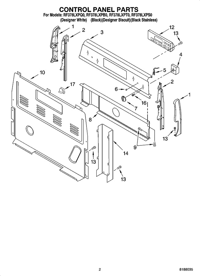 Diagram for RF378LXPT0