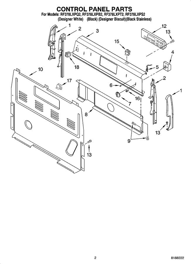 Diagram for RF378LXPB2