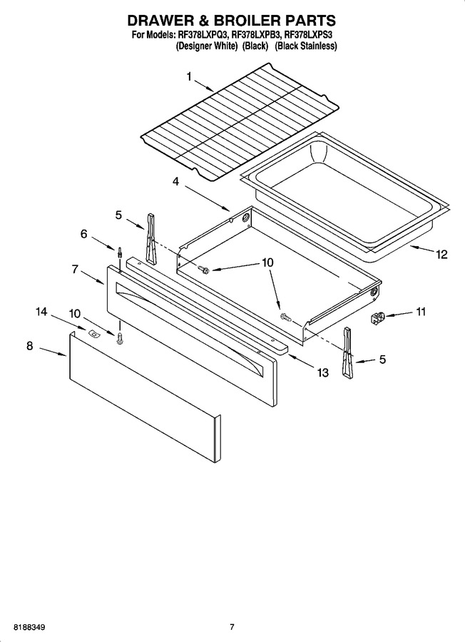 Diagram for RF378LXPS3