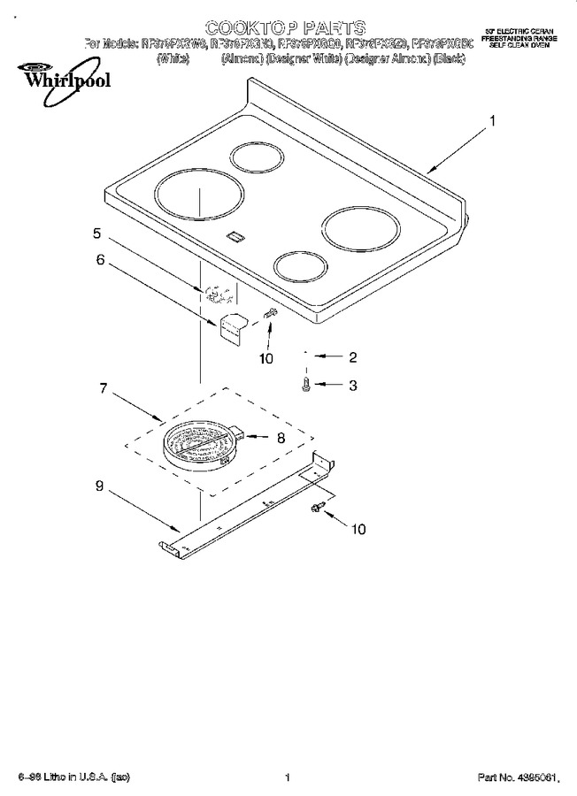 Diagram for RF378PXGN0