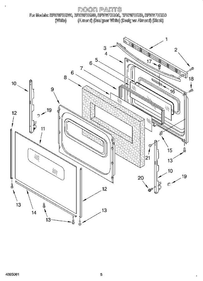 Diagram for RF378PXGB0