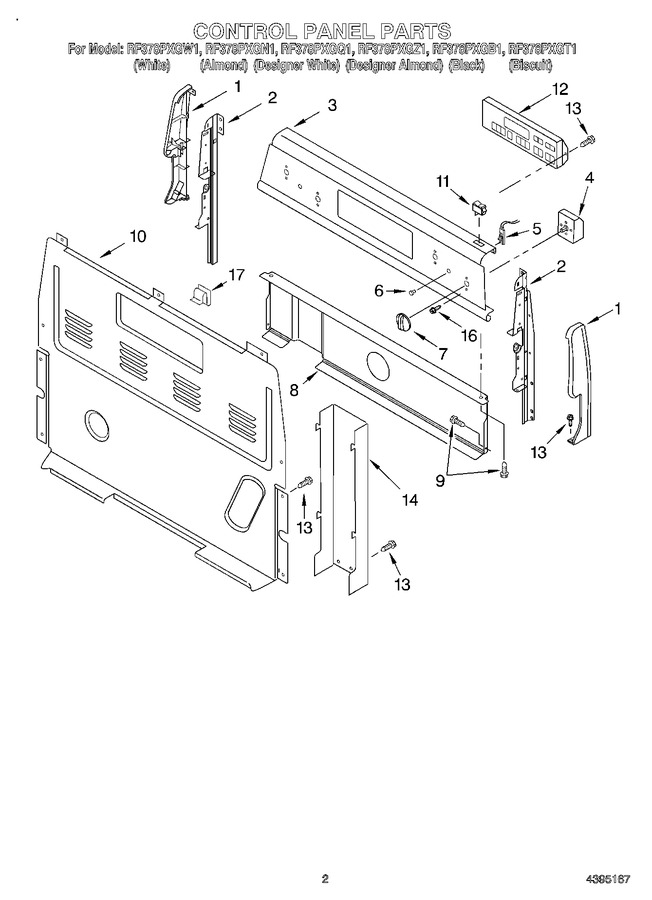 Diagram for RF378PXGN1