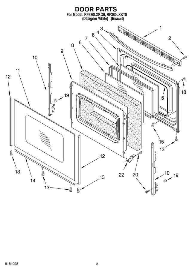 Diagram for RF380LXKT0