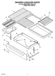Diagram for 05 - Drawer & Broiler Parts, Miscellaneous Parts