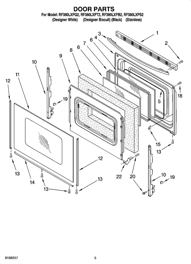 Diagram for RF380LXPQ2