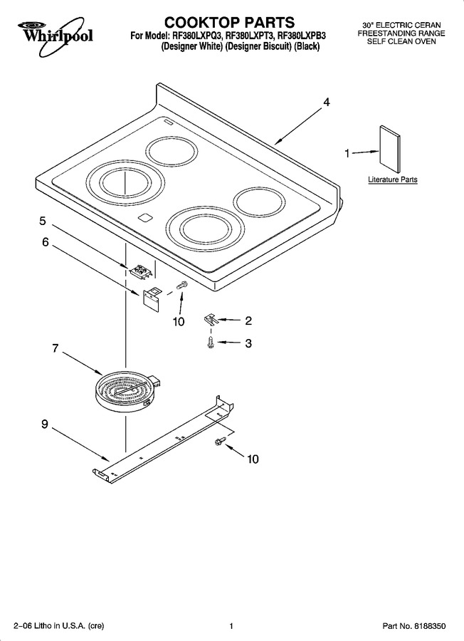 Diagram for RF380LXPB3