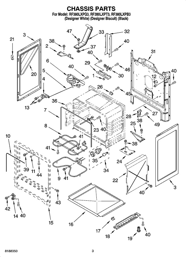 Diagram for RF380LXPB3