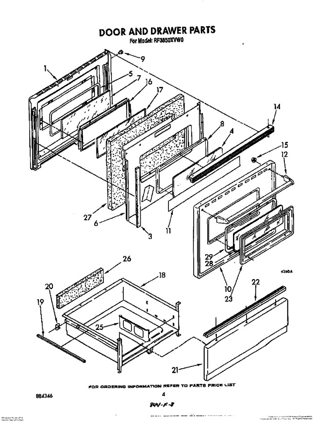 Diagram for RF3850XVW0