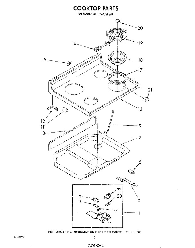 Diagram for RF385PCWW0