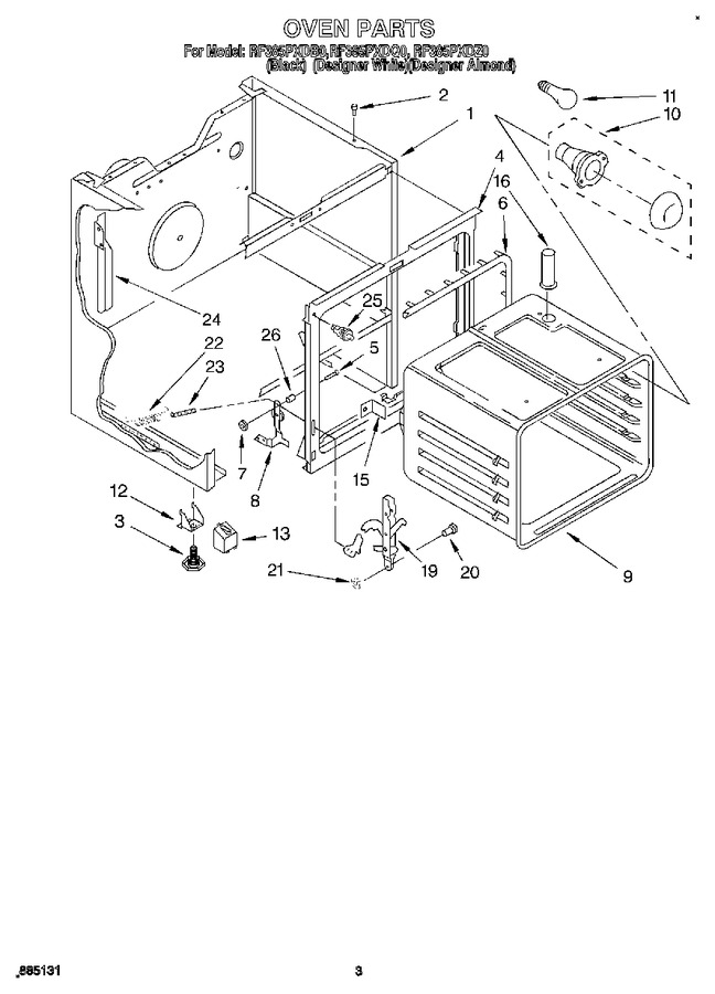 Diagram for RF385PXDB0