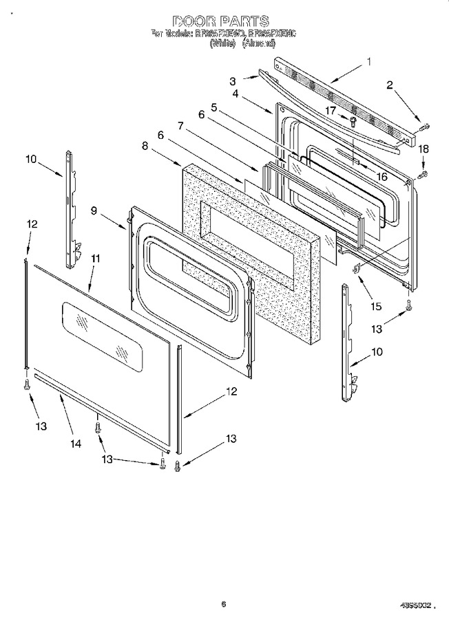 Diagram for RF385PXEW0