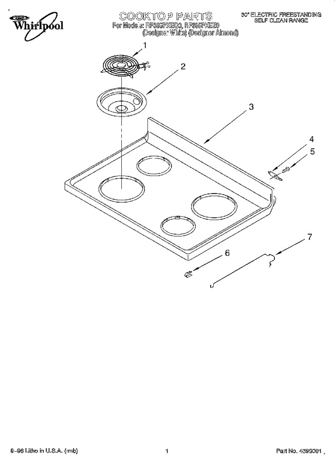 Diagram for RF385PXEQ0