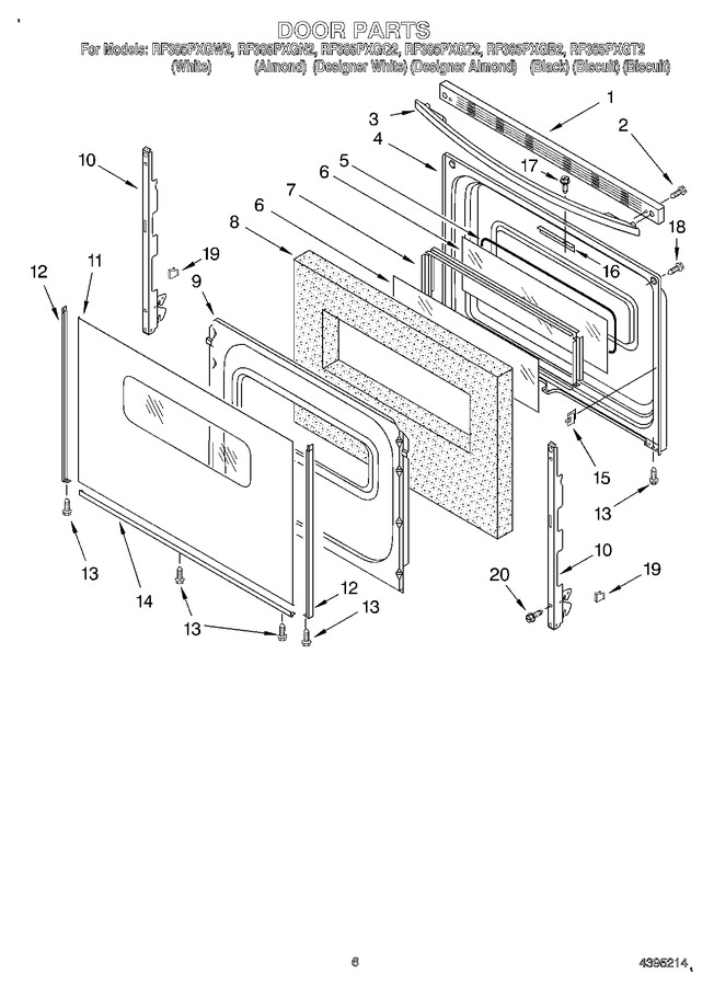 Diagram for RF385PXGB2