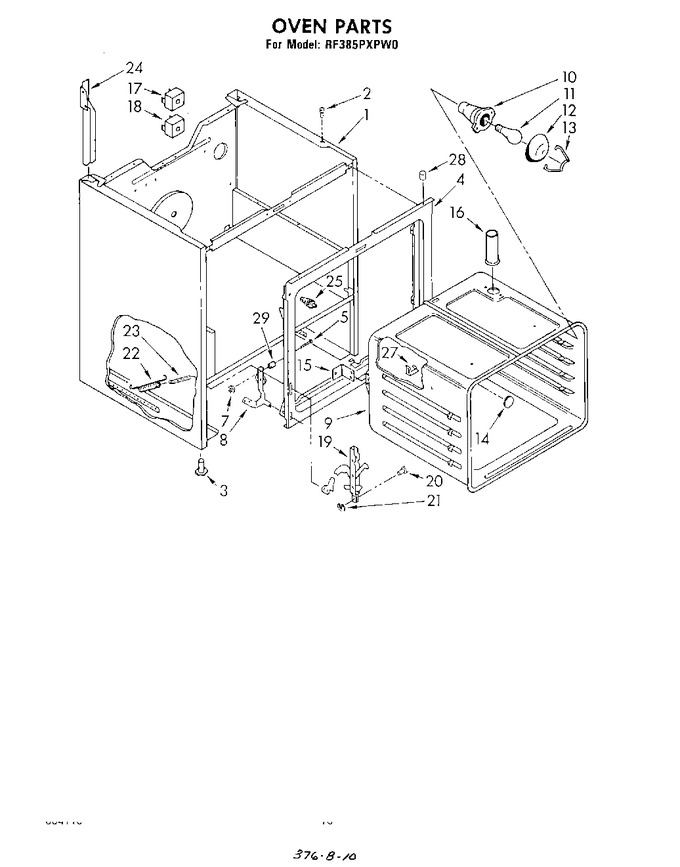 Diagram for RF385PXPW0