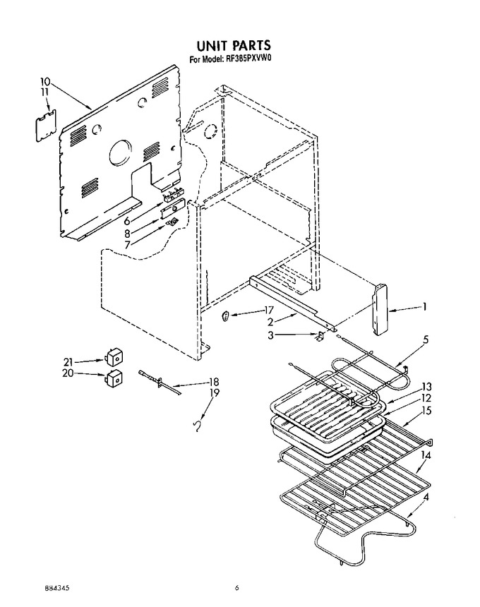 Diagram for RF385PXVW0