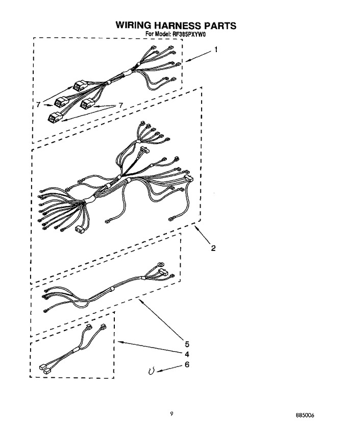 Diagram for RF385PXYW0