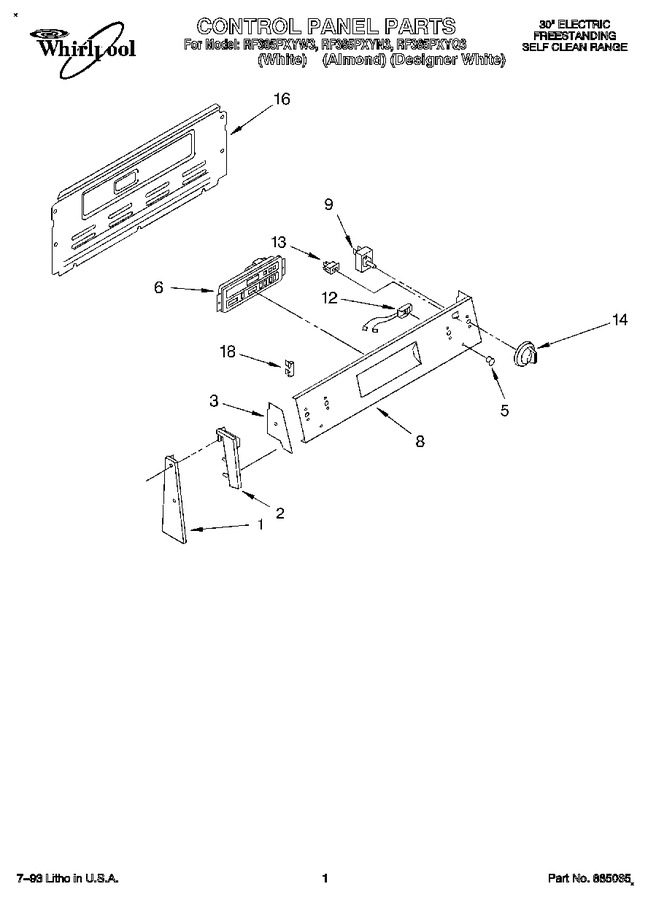 Diagram for RF385PXYQ3