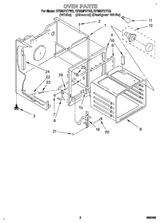 Diagram for RF385PXYQ3