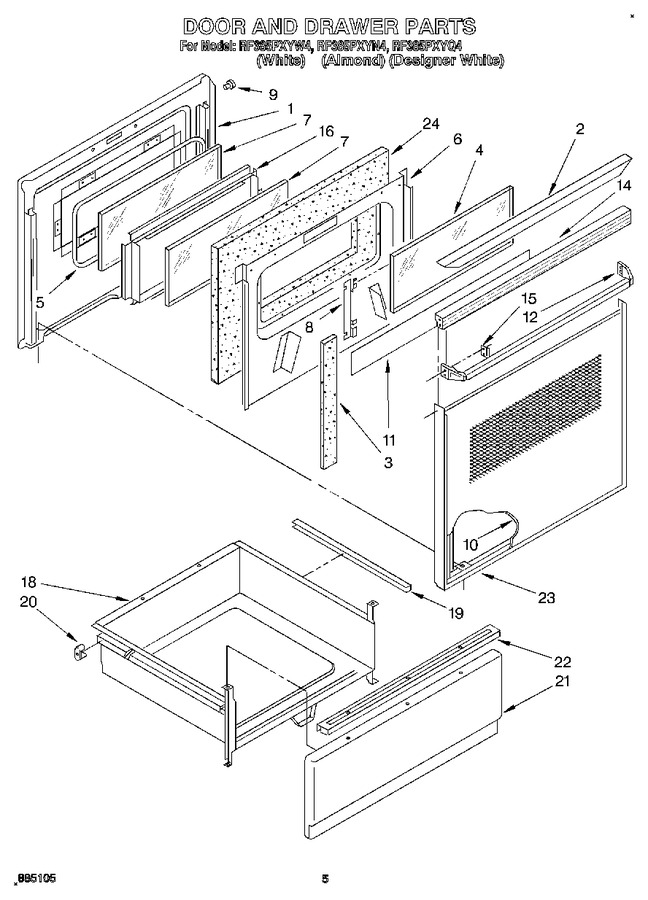 Diagram for RF385PXYN4