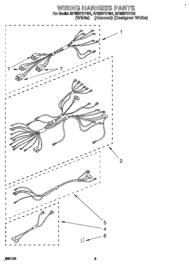 Diagram for RF385PXYW4