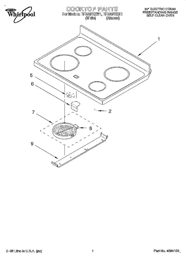 Diagram for RF386PXEN1