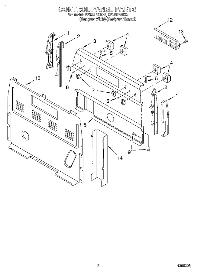 Diagram for RF386PXEQ0