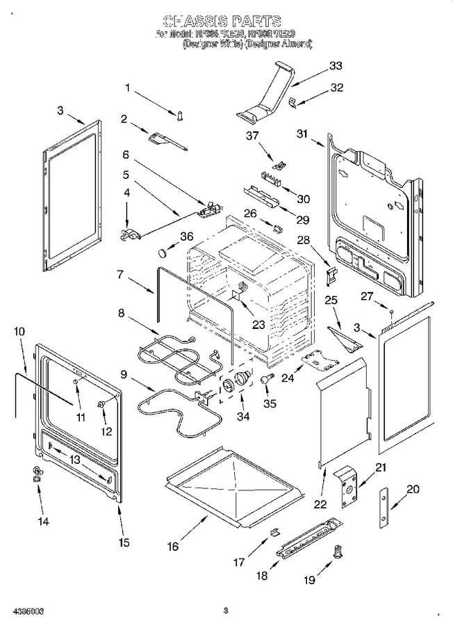 Diagram for RF386PXEZ0