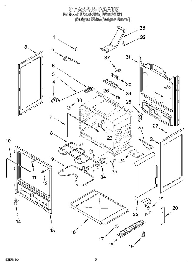 Diagram for RF386PXEQ1