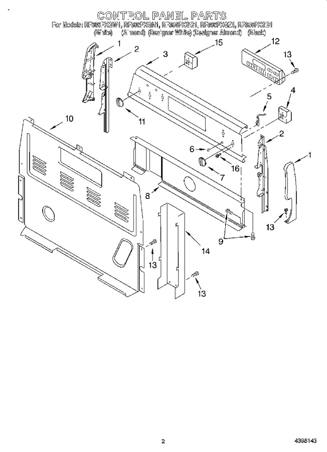 Diagram for RF386PXGQ1