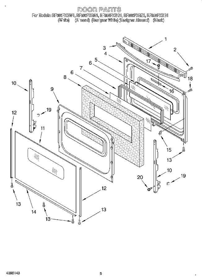 Diagram for RF386PXGQ1