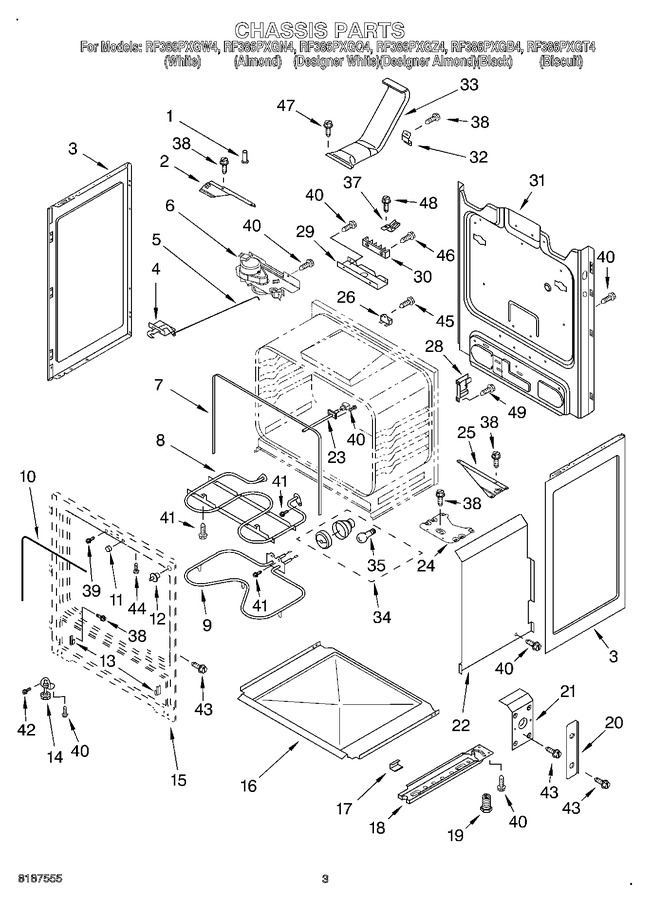 Diagram for RF386PXGB4