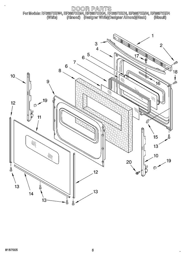 Diagram for RF386PXGB4