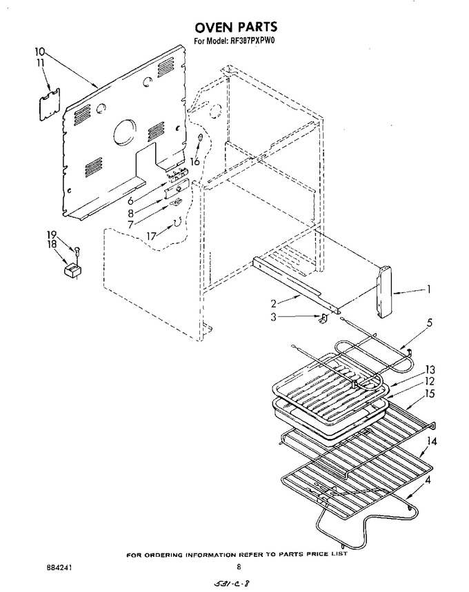 Diagram for RF387PXPW0