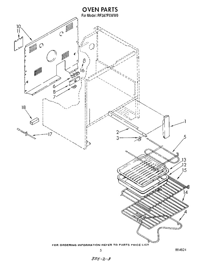 Diagram for RF387PXWW0