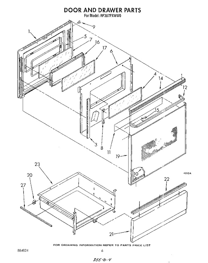Diagram for RF387PXWW0