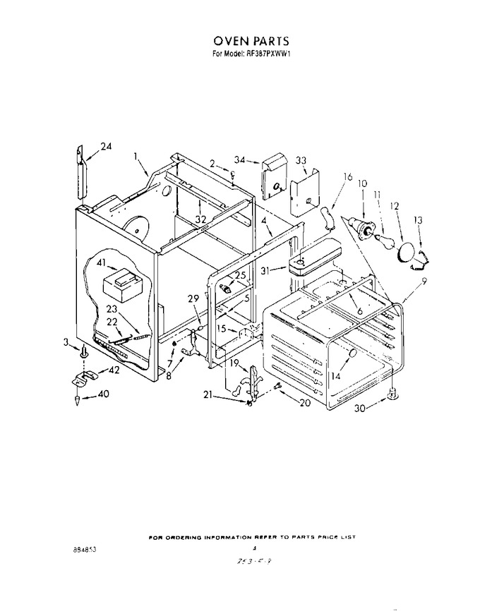 Diagram for RF387PXWW1