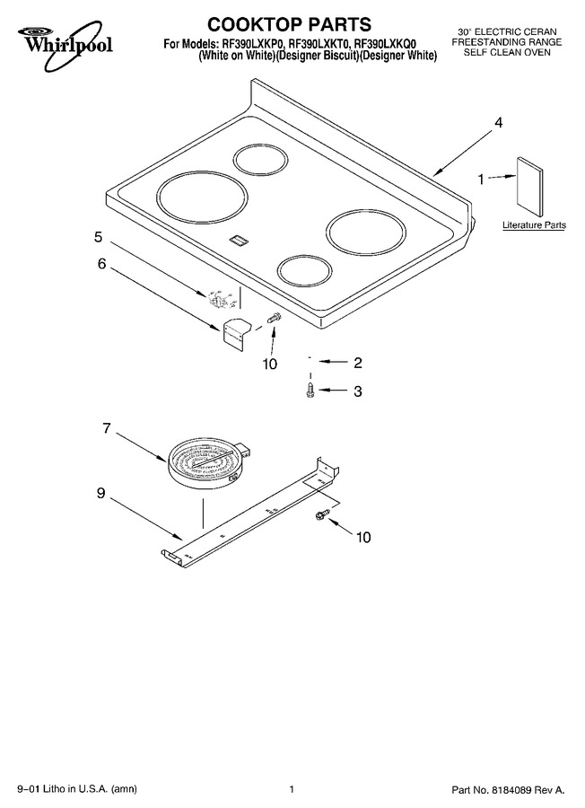 Diagram for RF390LXKT0