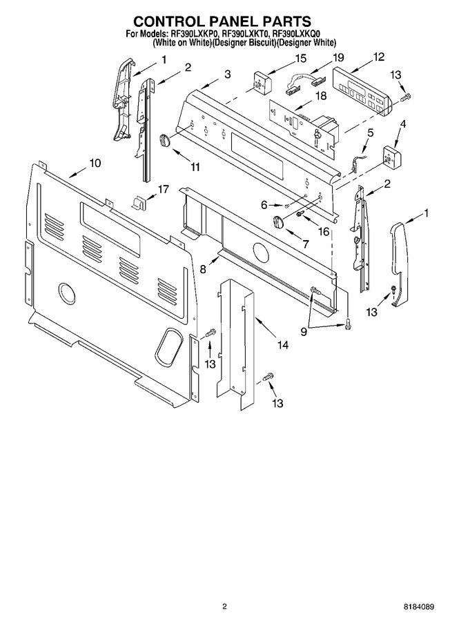 Diagram for RF390LXKP0