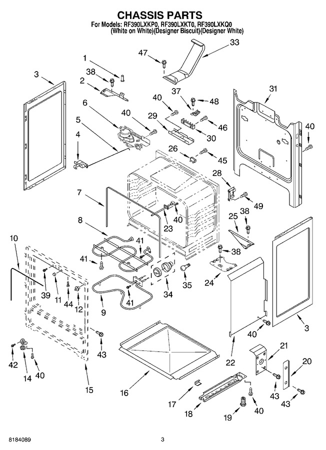 Diagram for RF390LXKP0