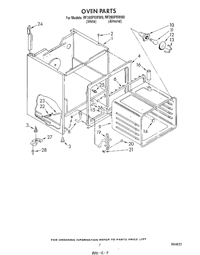 Diagram for RF390PXWN0
