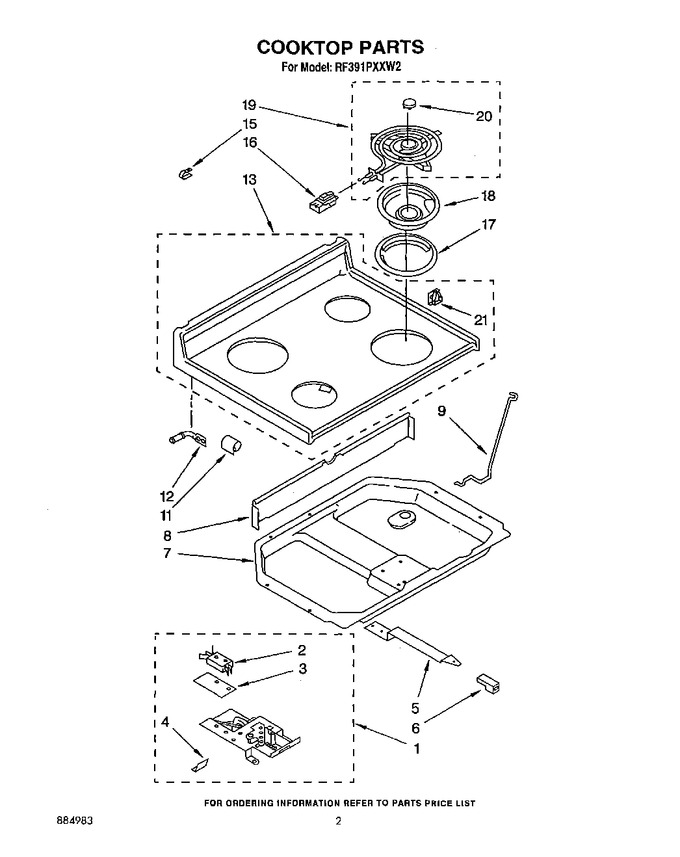 Diagram for RF391PXXW2